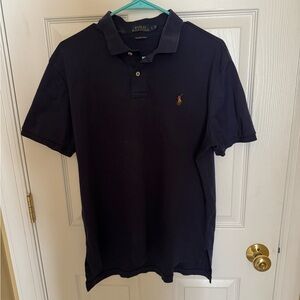 Polo by Ralph Lauren Navy Polo Shirt Classic Style